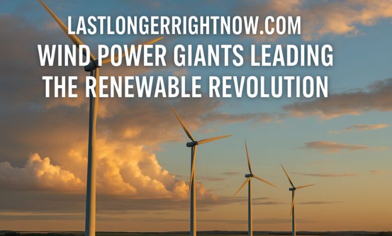 lastlongerrightnow.com wind power giants leading the renewable revolution