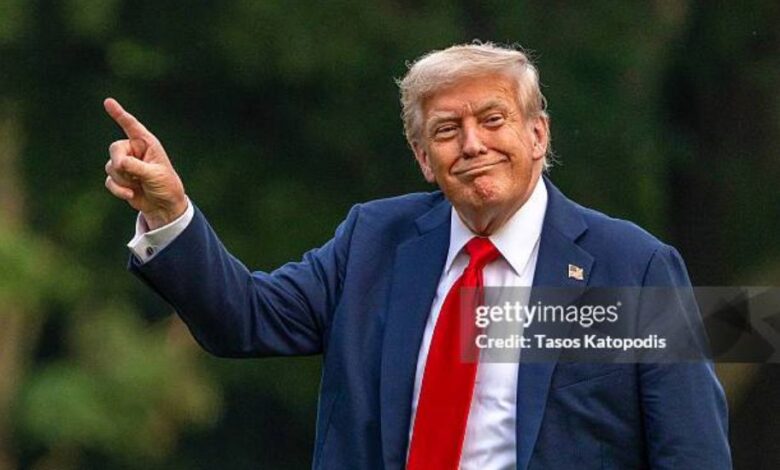 trump flag