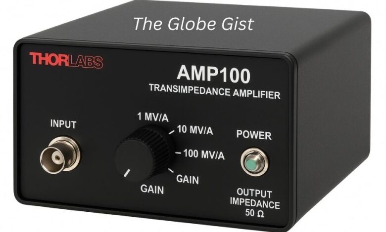 AMP100 Transimpedance Amplifier