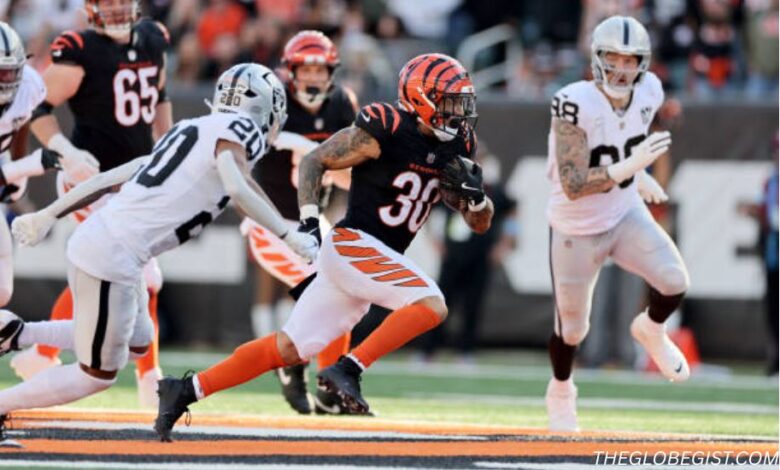 Las Vegas Raiders vs Bengals Match Player Stats